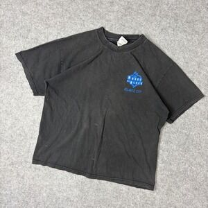 House of Blues Atlantic City T-Shirt Mens Large Black Guitar Graphic Tee Cotton